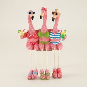 Flamingo Trio Sitter