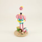 Flamingo Girl Figurine