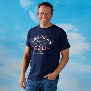 250 American Independence Blue Tee
