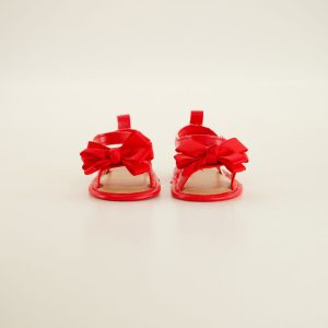 Infant Red Bow Sandals