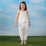 Toddler Woven Eyelet Top and Capri Set