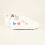 Toddler Butterfly White Sneakers