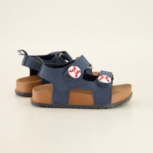 Toddler Baseball Strap Sandals
