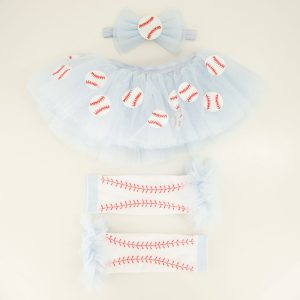 Infant Baseball Tutu Set
