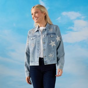 Bling Star Denim Jacket
