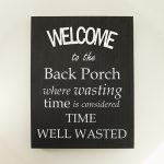 Back Porch Wall Decor
