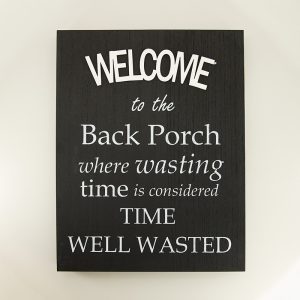 Back Porch Wall Decor