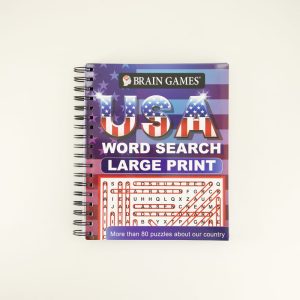 Big Large Print USA Word Search