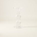 Medium Glass Taper Candle Holder