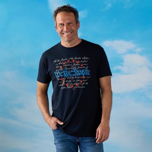 America 250 Constitution Blue Tee