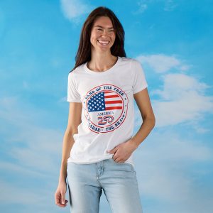White 250th America Tee