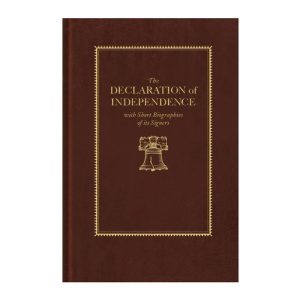 The Declaration Of Independence – Large Print Book
