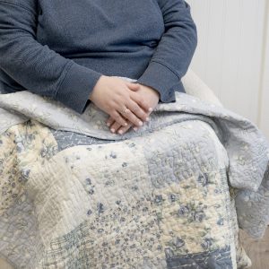 Donna Sharp Blue Pastures Cotton Lap Quilt