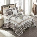 Donna Sharp Smoky Star 2 Piece Cotton Twin Quilt Set