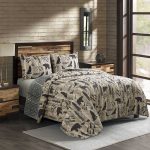 Reversible Forest Weave 3 Pieced Quilt Set – Queen